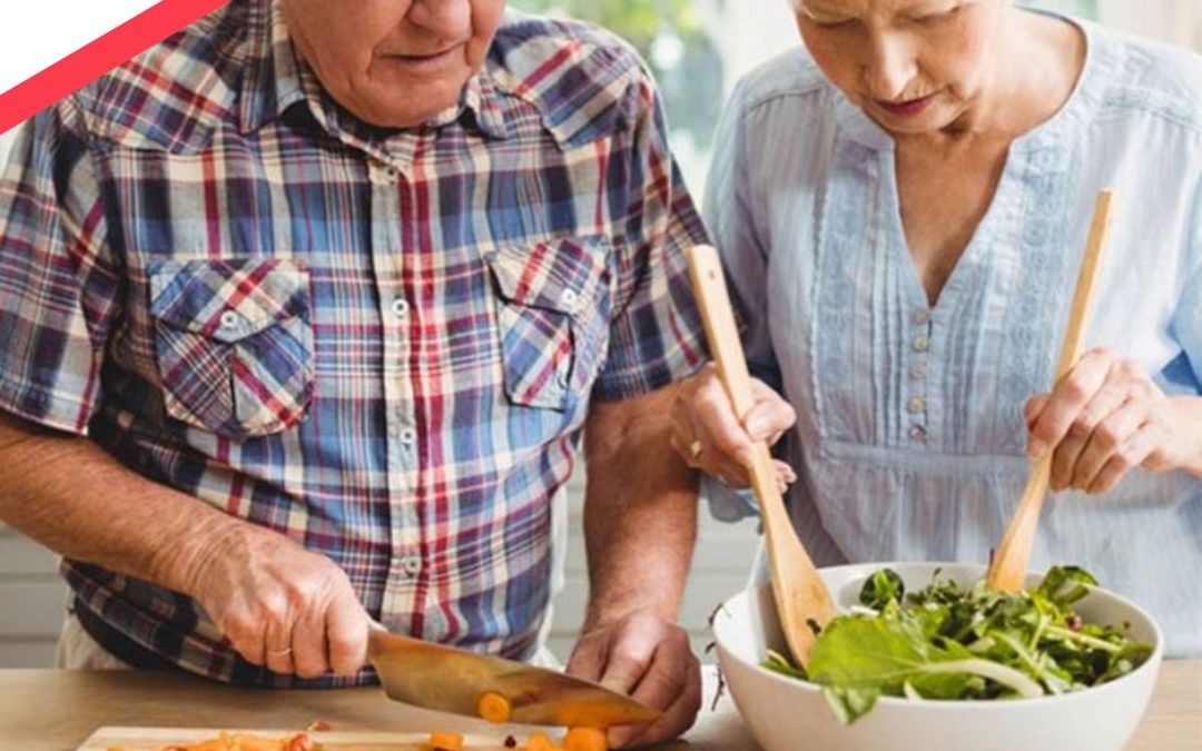 Овощи и фрукты в рационе пожилых людей